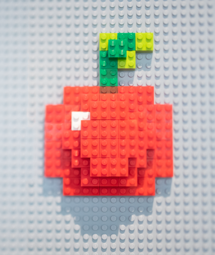 Frukt av lego.