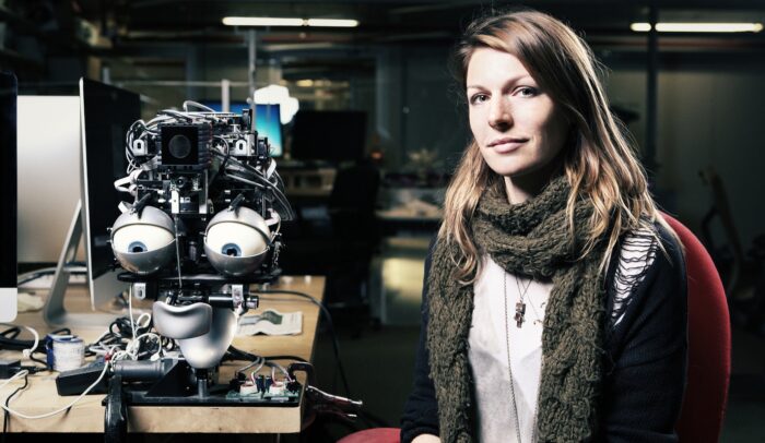 Robotforskaren Kate Darling på MIT Media Lab