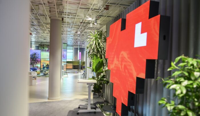 Internetstiftelsens entré