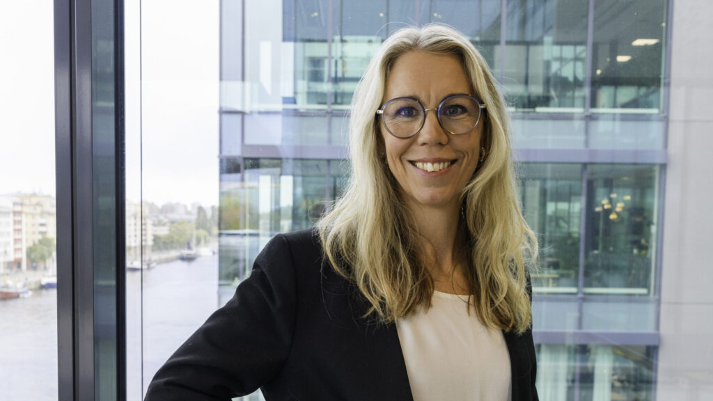 Porträtt av Jannike Tillå, Vice President Communications and Public Benefit.