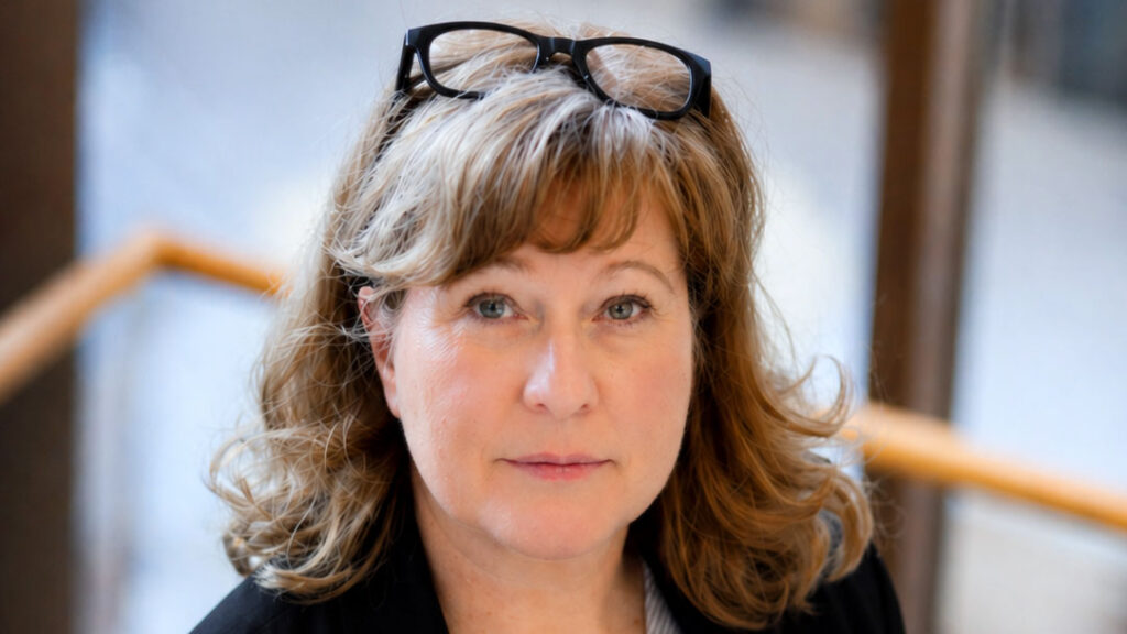 Porträtt av Marie Eneman.